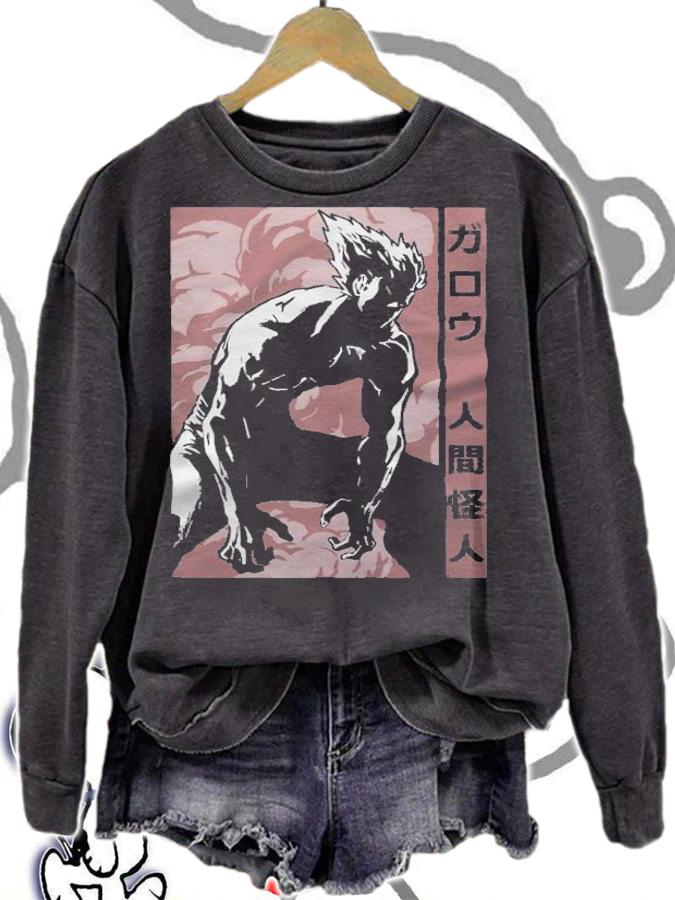 One-Punch Man Garou fight T-shirt t-shirt sweatshirt