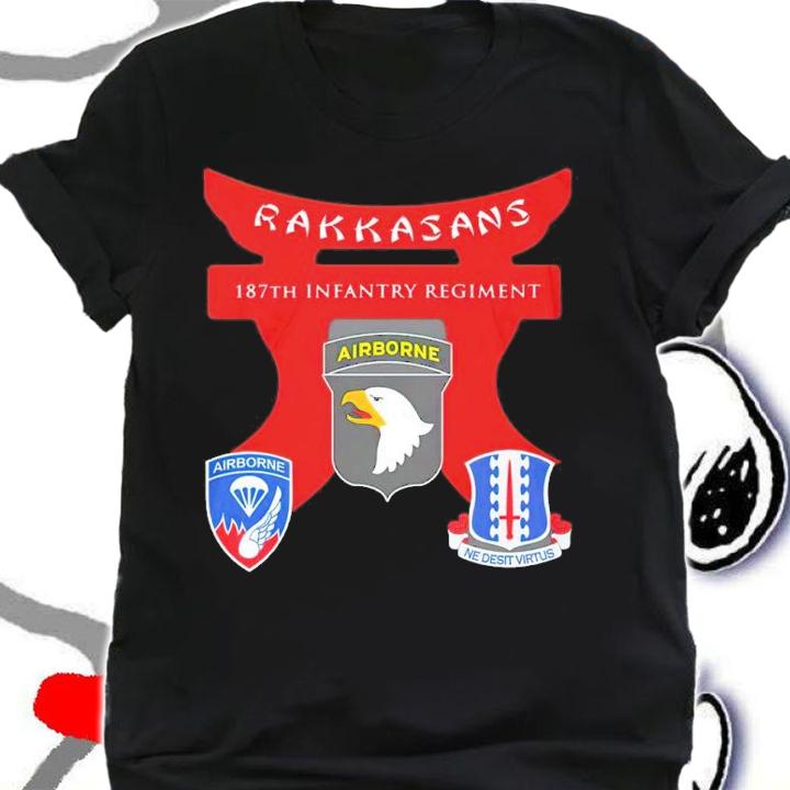 Rakkasans 187th Infantry Regiment Shirt t-shirt