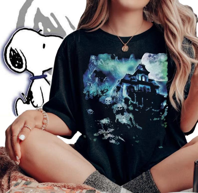 The Haunted House Paranormal Classic Shirt t-shirt woman shirt
