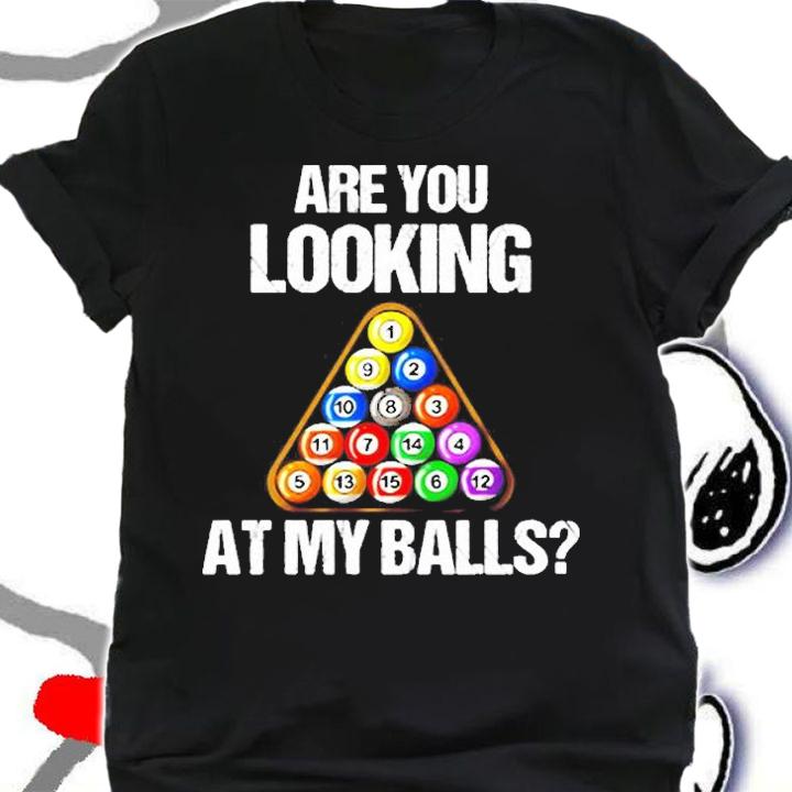 Funny Billiards Gift For Men Cool Pool Game Balls Joke Lover T-Shirt t-shirt
