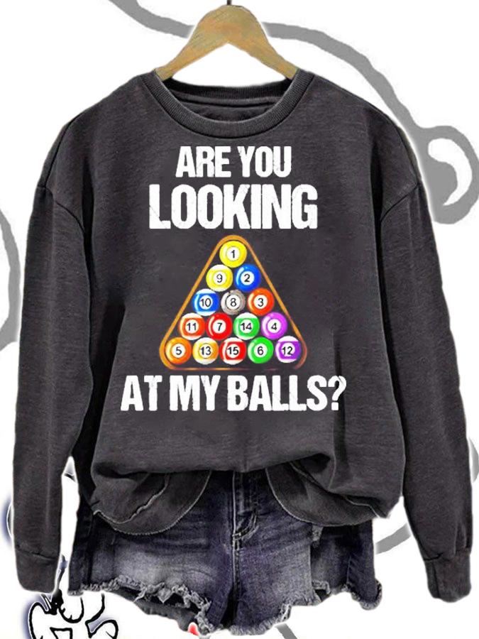 Funny Billiards Gift For Men Cool Pool Game Balls Joke Lover T-Shirt t-shirt