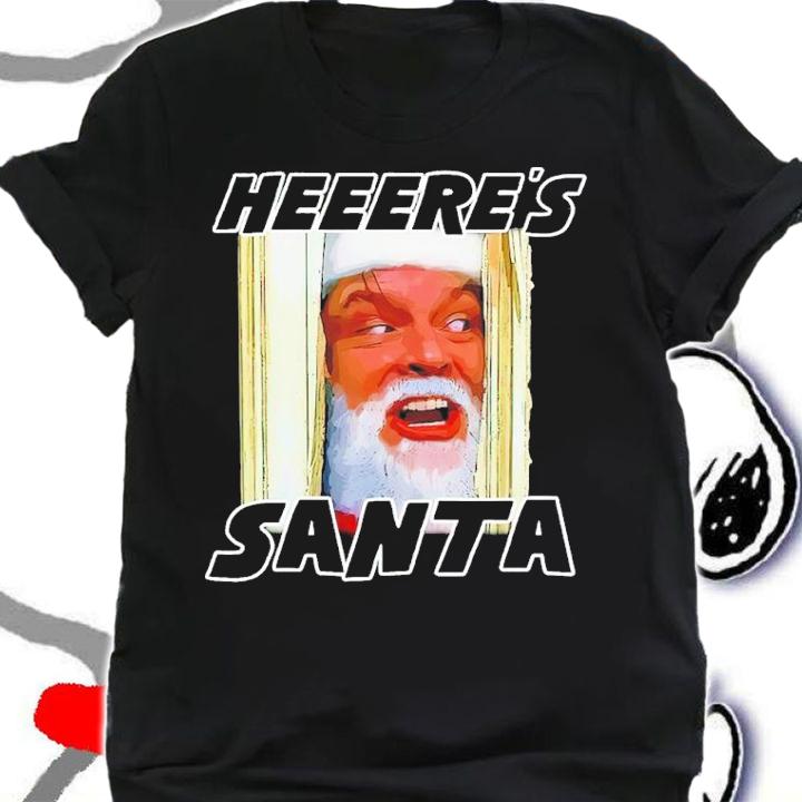 Johnny Heeere's Santa Shirt t-shirt shirt