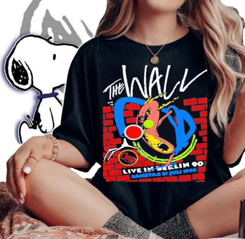 Pink Floyd Berlin Wall The Wall Concert Shirt t-shirt