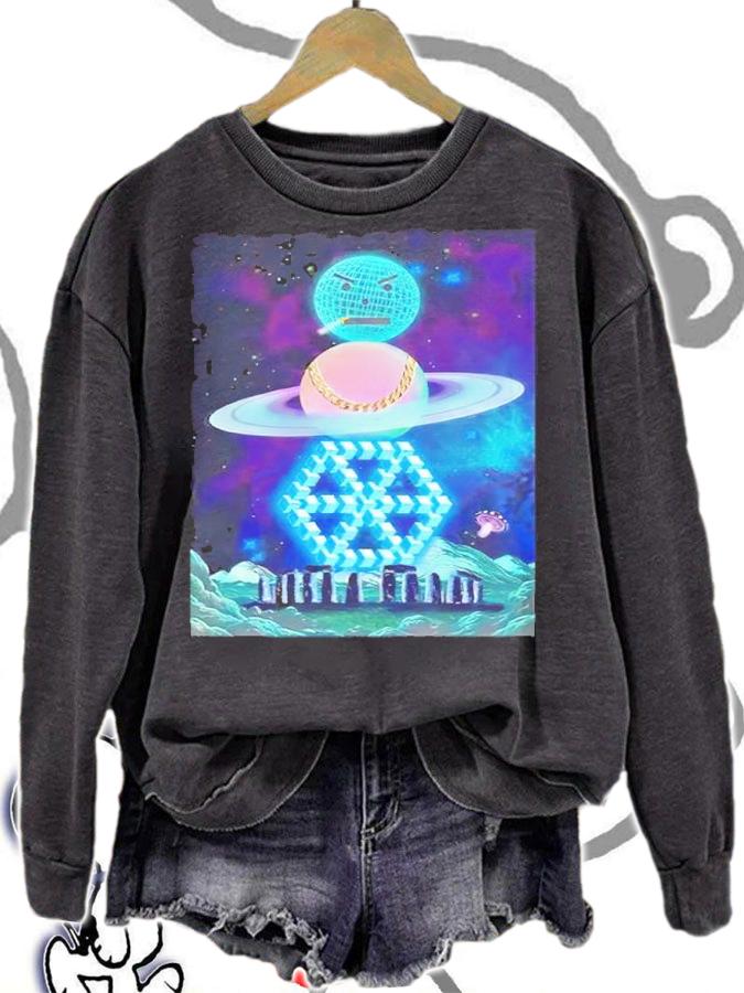 Quartersnacks Spaceman Shirt t-shirt sweatshirt