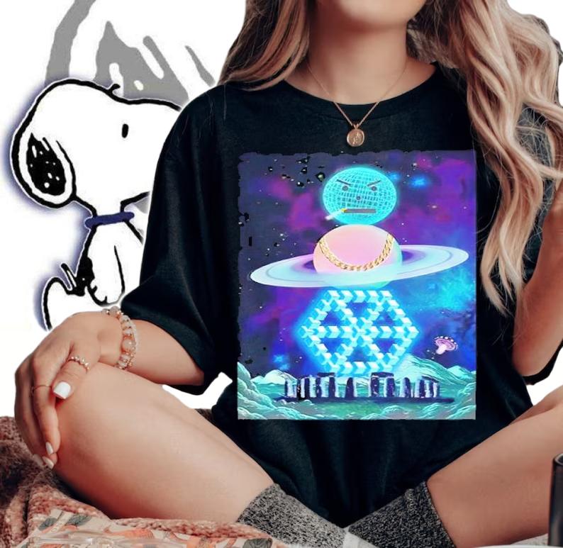 Quartersnacks Spaceman Shirt t-shirt woman shirt
