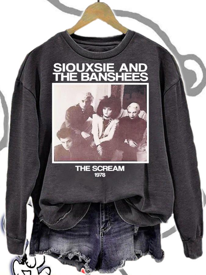 Siouxsie And The Banshees The Scream 1978 T-Shirt t-shirt sweatshirt