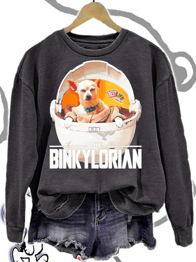 The Binkylorian Mandalorian T-Shirt t-shirt sweatshirt