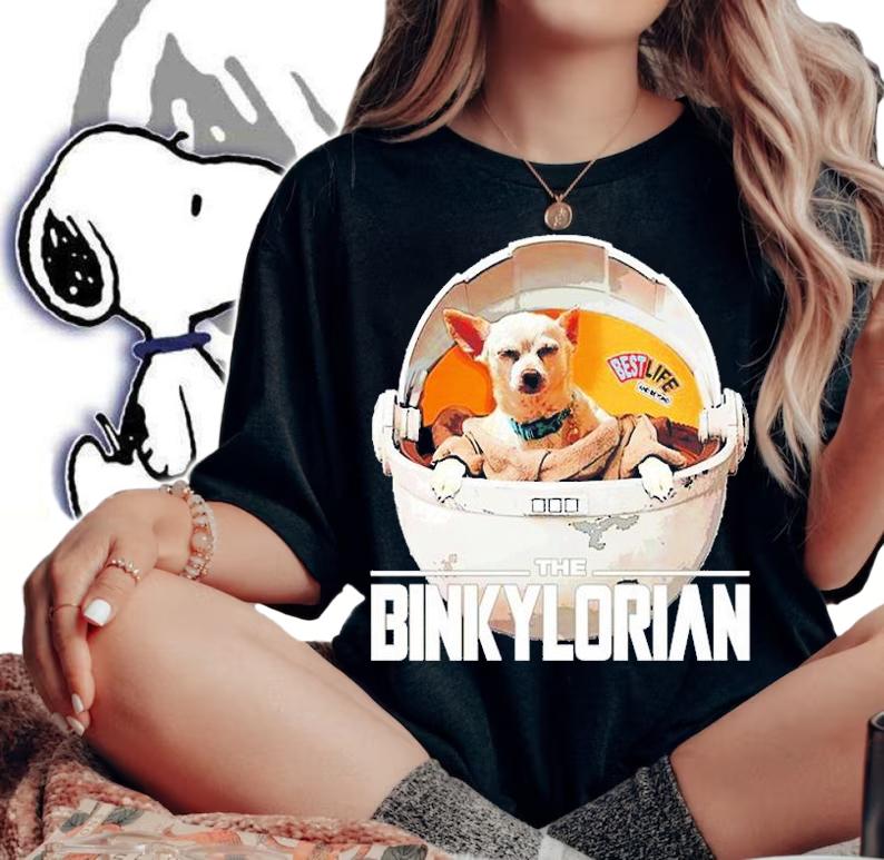 The Binkylorian Mandalorian T-Shirt t-shirt woman shirt