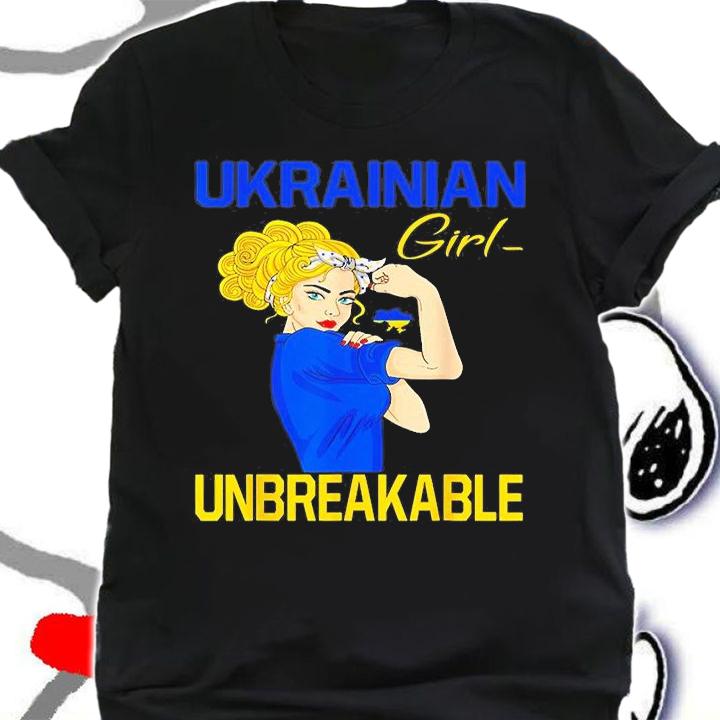 Ukraine Girl Ukrainian Girl Flag Messy Bun Ukraine Women Peace Ukraine T-Shirt t-shirt shirt