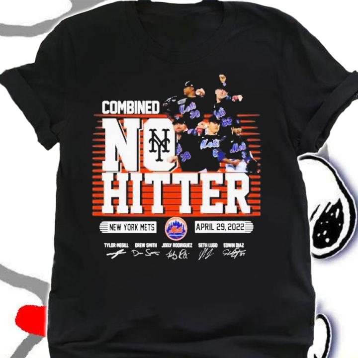 Combined No Hitter New York Mets Signatures Shirt t-shirt shirt