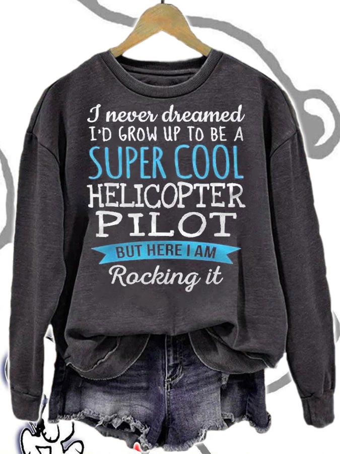 Funny Helicopter Pilot Tshirt Appreciation Gifts Shirt t-shirt sweatshirt
