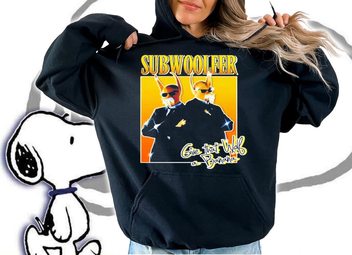 Give That Wolf A Banana Norway Eurovision 2022 Subwoolfer Bootleg 90s Shirt t-shirt hoodie