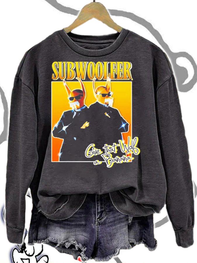 Give That Wolf A Banana Norway Eurovision 2022 Subwoolfer Bootleg 90s Shirt t-shirt sweatshirt