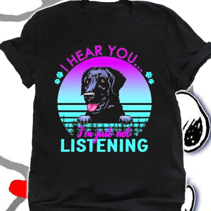 I Hear You I'm Just Not Listening Curl T-Shirt t-shirt