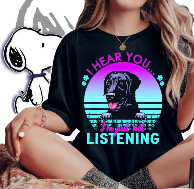 I Hear You I'm Just Not Listening Curl T-Shirt t-shirt