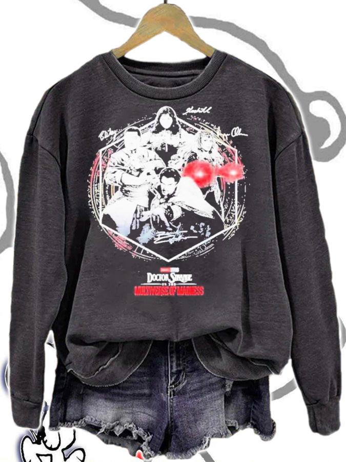 Marvel Studios Doctor Strange In The Multiverse Of Madness 2022 Signatures Shirt t-shirt sweatshirt