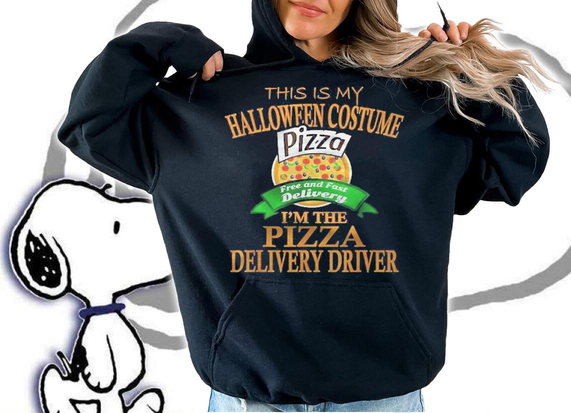 Pizza Delivery Driver Halloween Costume My Costume T-shirt t-shirt hoodie