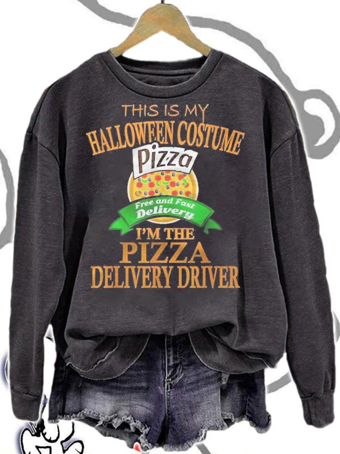 Pizza Delivery Driver Halloween Costume My Costume T-shirt t-shirt sweatshirt