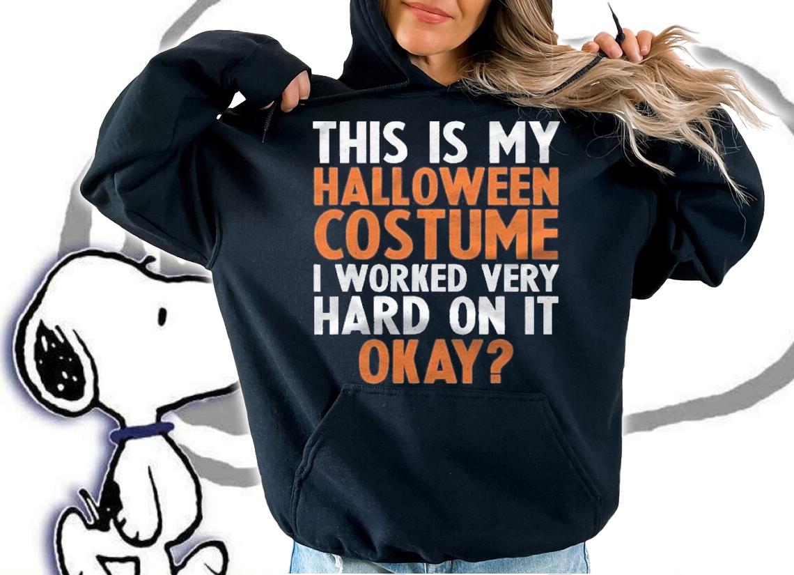 This Is My Halloween Costume Shirt Retro Vintage t-shirt hoodie