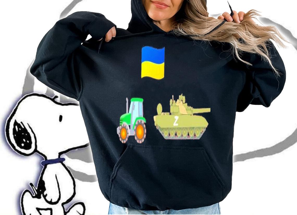 Farmers Stealing Tanks Damn I Want This On My Shirt t-shirt hoodie