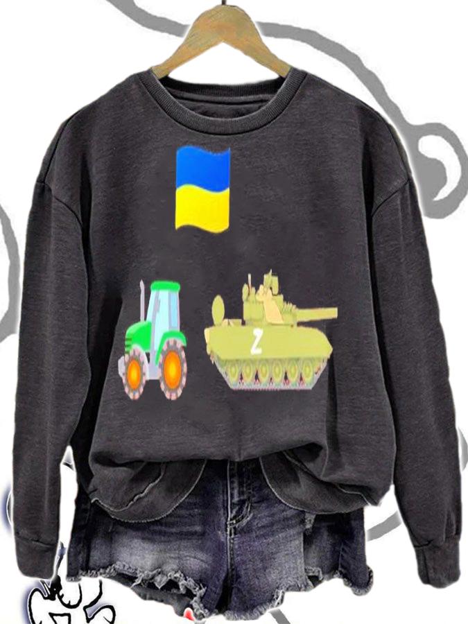 Farmers Stealing Tanks Damn I Want This On My Shirt t-shirt sweatshirt