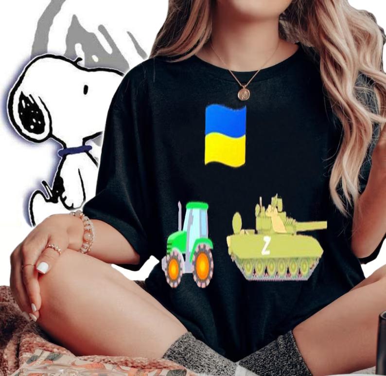 Farmers Stealing Tanks Damn I Want This On My Shirt t-shirt woman shirt
