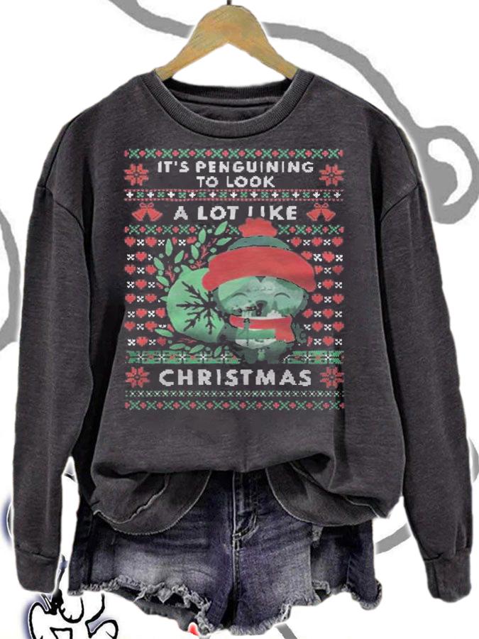 It's Penguining to look a lot like Christmas T-shirt t-shirt sweatshirt