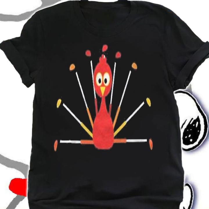 Turkey Golf Funny Golf Thanksgiving Shirt t-shirt