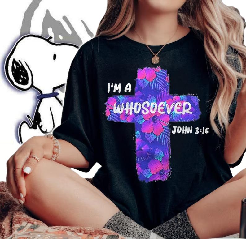 John 316 Christian Cross Prayer Patriotic Bible Shirt t-shirt woman shirt