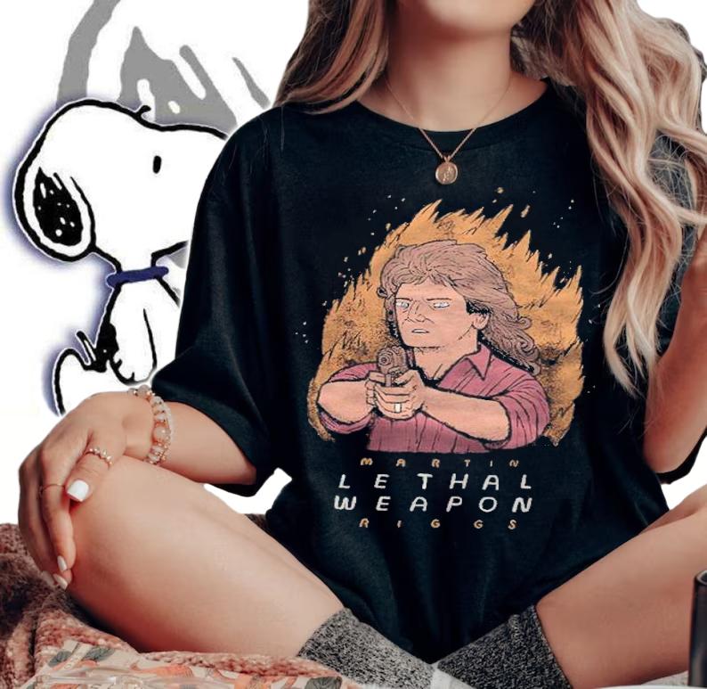 Martin Lethal Weapon Riggs Shirt t-shirt woman shirt