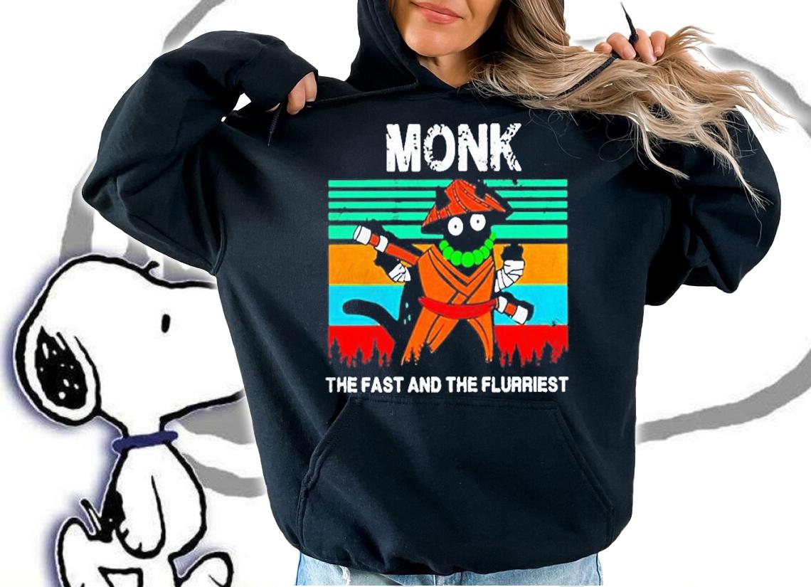 Monk The Fast And The Flurriest Vintage Shirt t-shirt