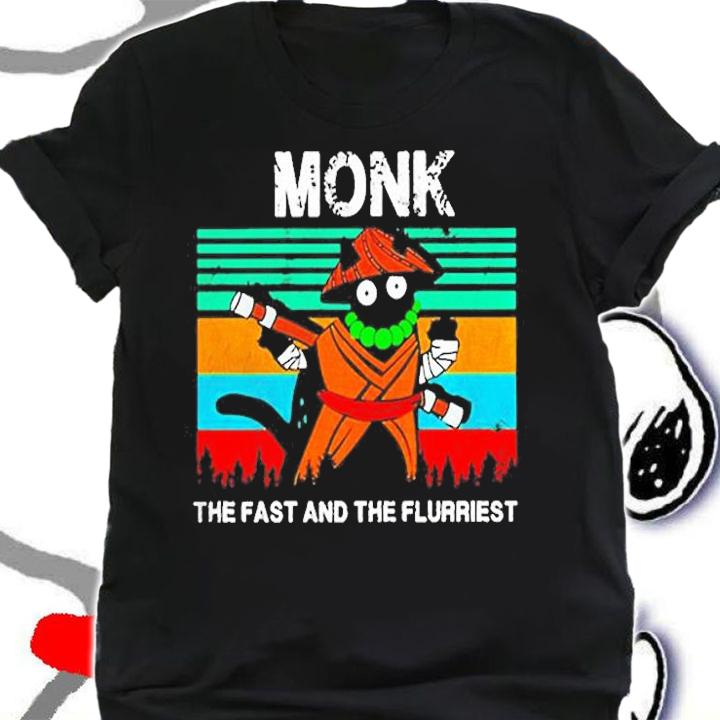Monk The Fast And The Flurriest Vintage Shirt t-shirt
