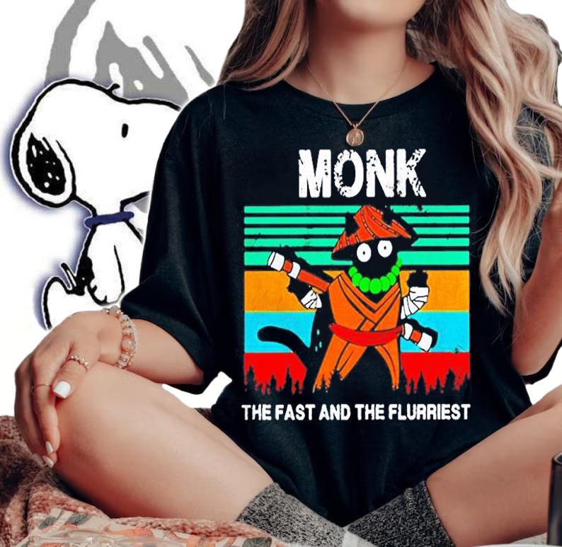 Monk The Fast And The Flurriest Vintage Shirt t-shirt