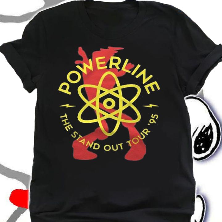 Powerline the stand out tour Shirt t-shirt shirt