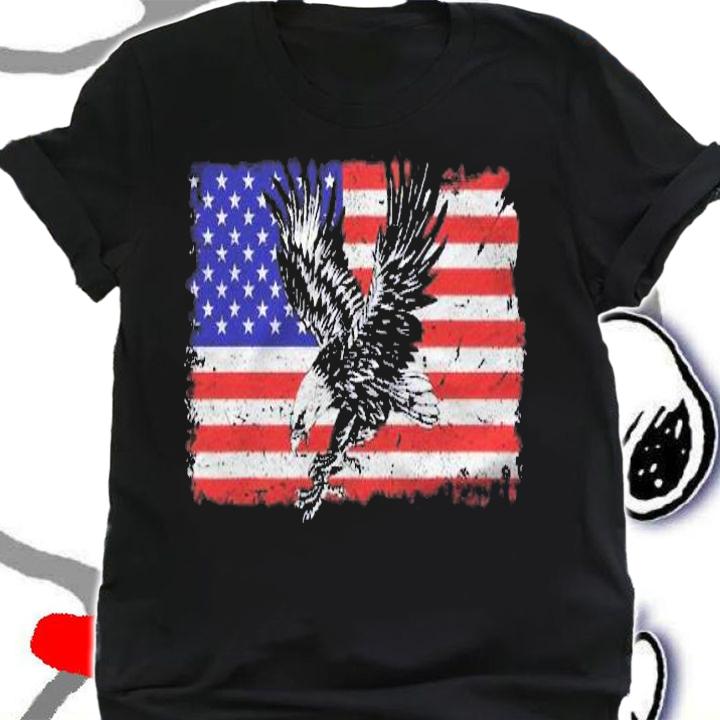 Eagle American Flag 4Th Of July Usa Merica Bird Lover Gift Shirt t-shirt shirt