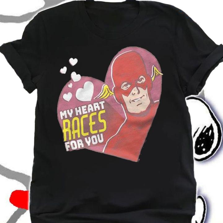 Flash my heart races for you T-shirt t-shirt shirt