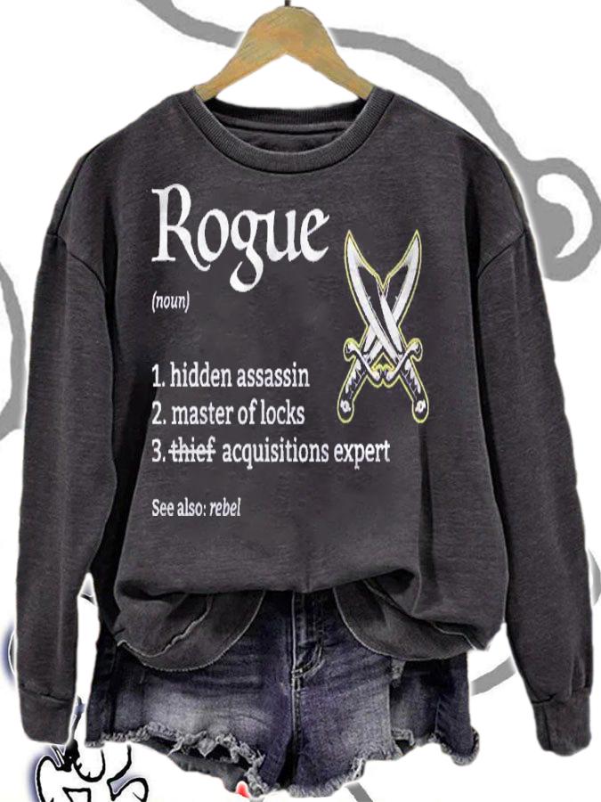 Rogue Class Tabletop Dungeons And Rpg Dragons shirt t-shirt