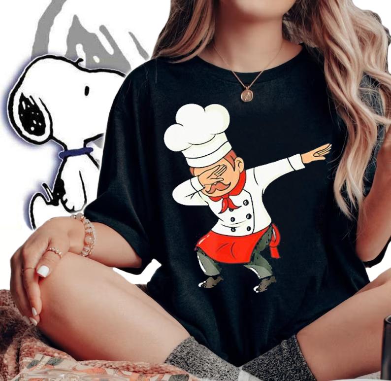 Dabbing Chef Gift Cooking Cook Lover T-Shirt t-shirt