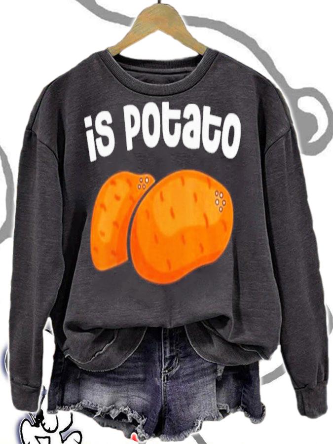 Is Potato Late Night Costume Shirt t-shirt sweatshirt