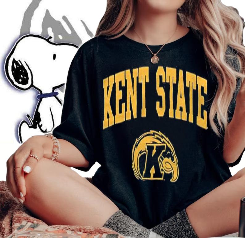 Kent State University Golden flashes arch logo T-shirt t-shirt