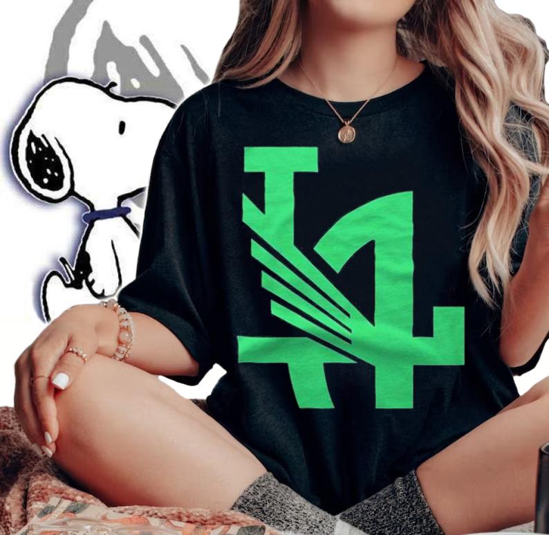 Los Angeles football club green logo 2022 T-shirt t-shirt woman shirt
