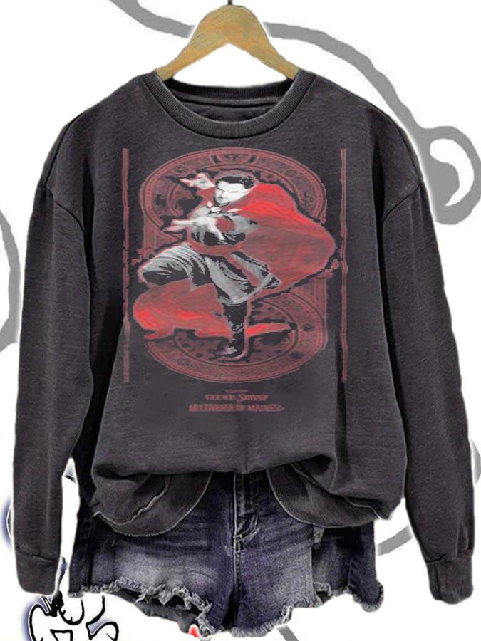 Marvel Dr. Strange red sorcerer T-shirt t-shirt sweatshirt
