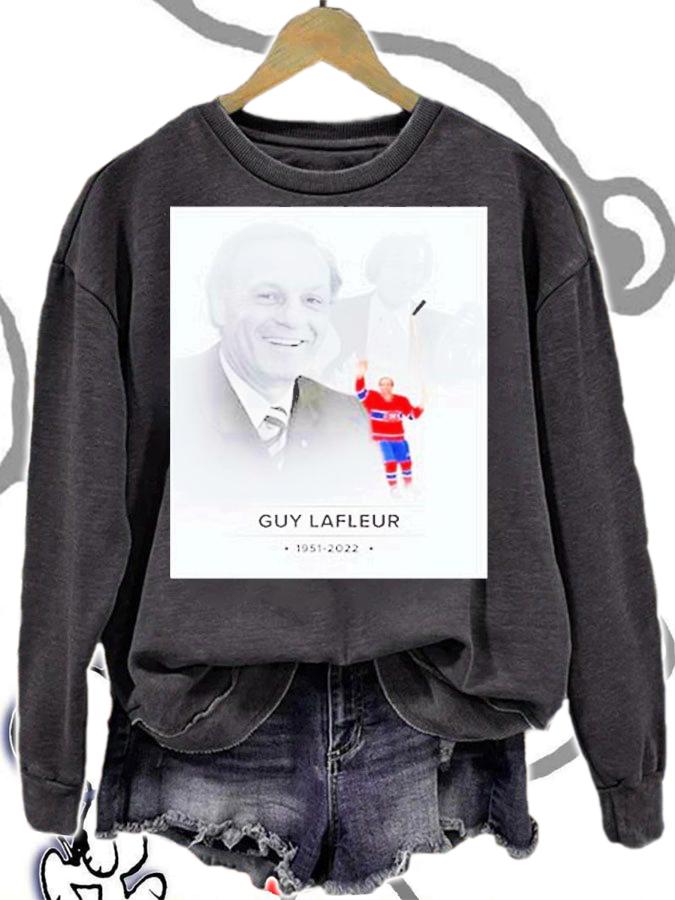 RIP Flower Guy Lafleur Montreal Canadiens 1951 2022 T-Shirt t-shirt sweatshirt