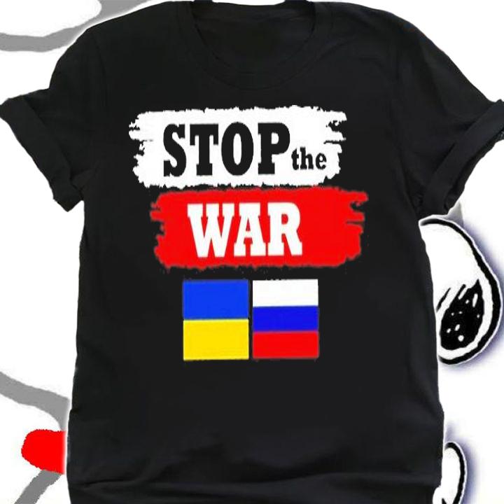 Save Russia And Stop The War I Support Ukraine T-Shirt t-shirt