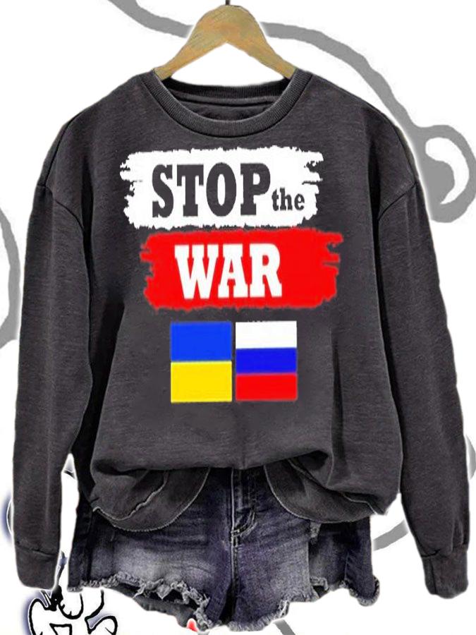 Save Russia And Stop The War I Support Ukraine T-Shirt t-shirt