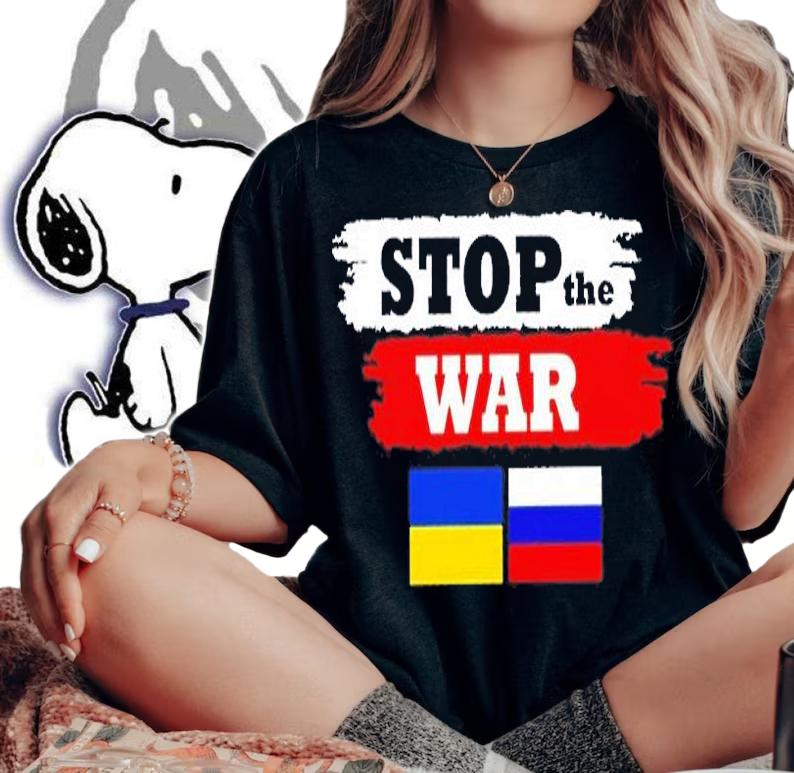 Save Russia And Stop The War I Support Ukraine T-Shirt t-shirt