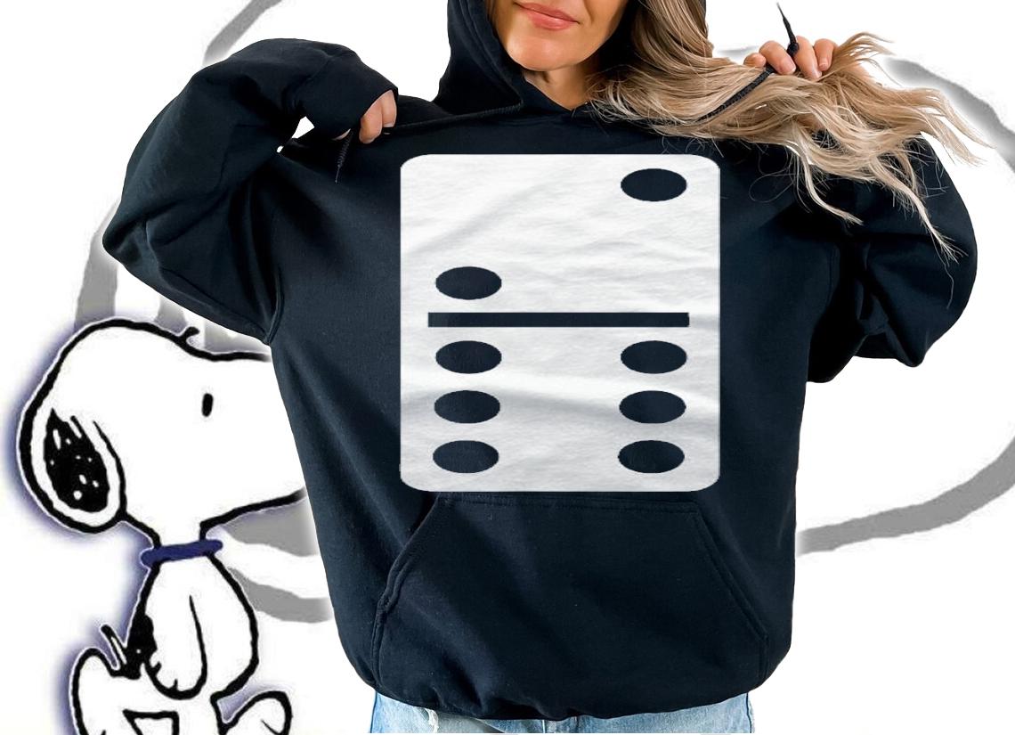 Two Six Dominoes Halloween Costume Domino Game Shirt t-shirt