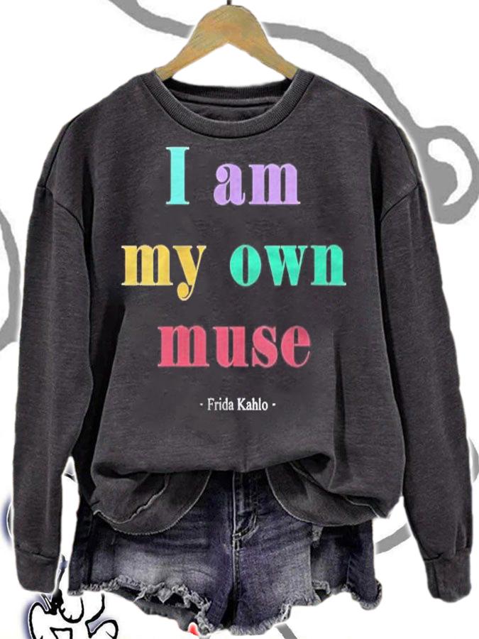 Womens Frida Kahlo My Own Muse Shirt t-shirt sweatshirt