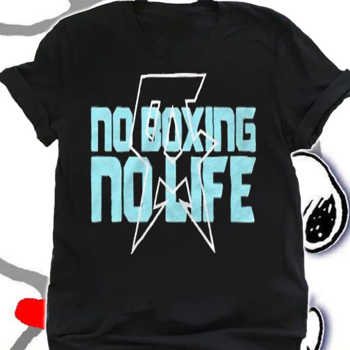 Canelo Alvarez No Boxing No Life logo T-shirt shirt