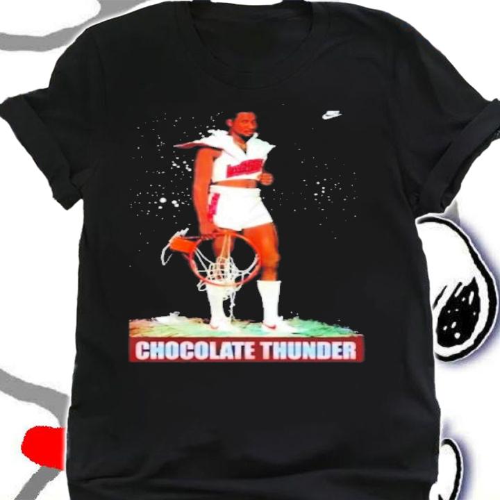 Darryl Dawkins Chocolate Thunder NBA Basketball Shirt